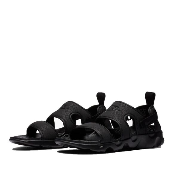 New! NIKE Women's Owaysis Sport Black Sandals Shoes Open-Toe Size 9 - Picture 1 of 12